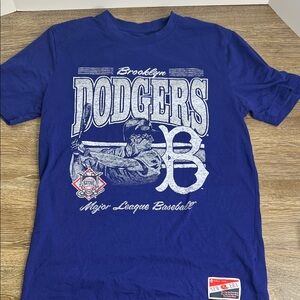 ⚾ Brooklyn Dodgers Graphic T-Shirt | New Era Cooperstown Collection | Size M